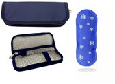 Diabetes koeltas inclusief icepack - diabetes etui - insulinepennen - insuline koeltas - koeltasje voor op reis