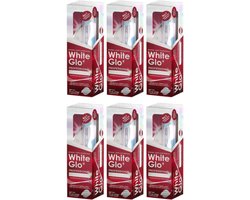 White Glo Extra Strength Whitening Toothpaste Professional Choice -- Extra Sterke Whitening Tandpasta (100ml) - Pack of 6