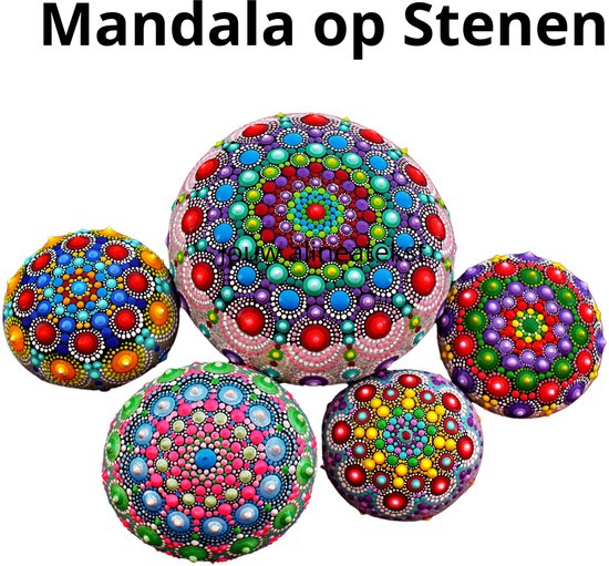 Mandala Dotting Starter Set - Modèles Hobby Adultes - Dotting Tools - Dot Painting