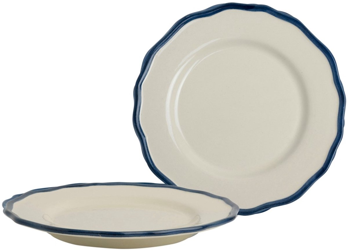 Laura Ashley Hedingham Collectables - Giftset 2 Borden 21 cm Solid Blue