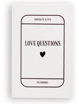 Planbooks - Gesprekskaarten - Love Questions - Kletspot volwassenen - Praatkaarten - Openhartig gesprek - Vragenspel