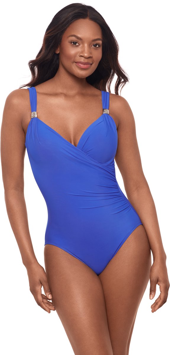 Miraclesuit Razzle Dazzle Siren Badpak Delphine Blue Blauw 44