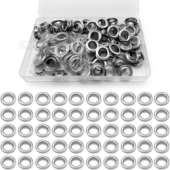 Metalen klem voor dekzeilen 10 cm | Oma Mijel Breit