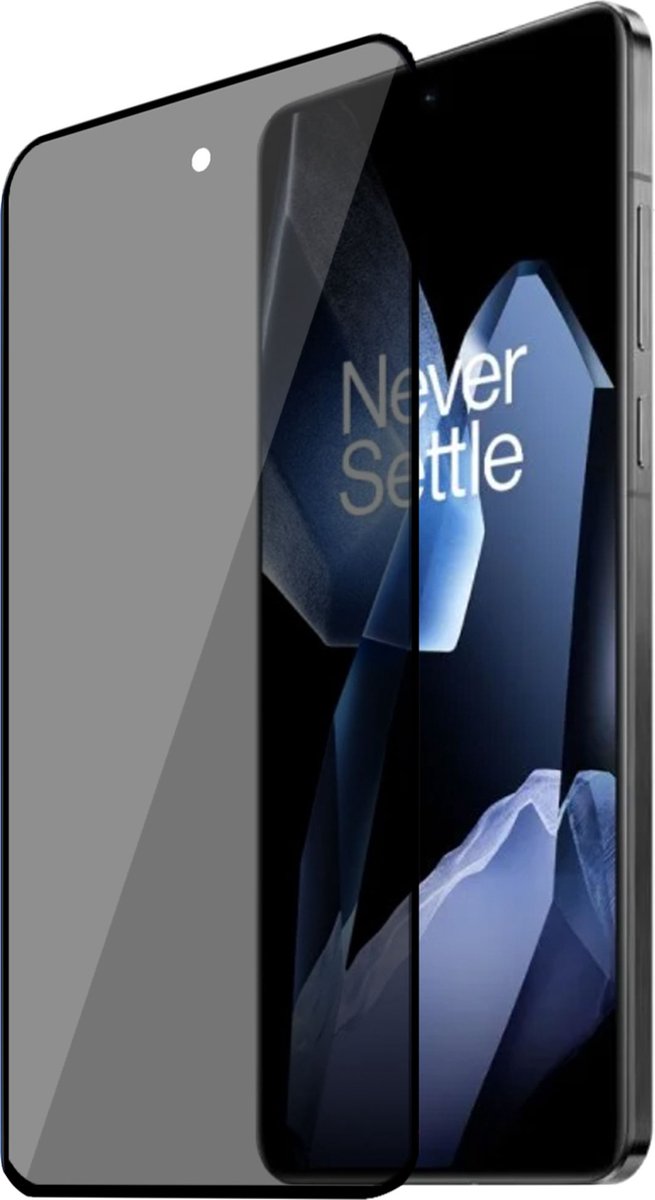 Geschikt voor OnePlus 13 - Privacy Screenprotector - Beschermglas - Privé GuardCover