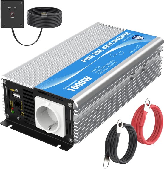 Green Cell® 300W/600W Gewijzigde sinusgolf Omvormer 12V naar 230V