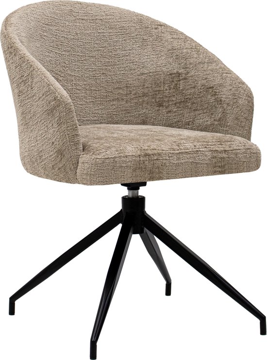 Chaise pivotante Kick Merle - beige