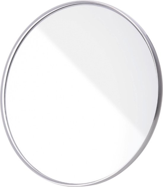 Miroir de Maquillage - Grossissement x20 - Avec ventouse - Miroir grossissant - Rond - Miroir de douche portable pour salle de bain - Pour un maquillage et des soins de la peau détaillés de près - 150 mm - Wit