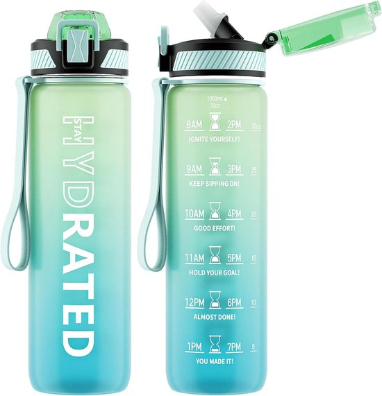 Beste waterfles 1 liter 2026 - Top 10 waterflessen 1 liter