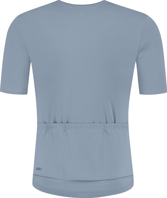 BBB Cycling Essence Fietsshirt Heren Korte Mouw - 15-25 °C - Ademend MTB en Wielrenshirt met 3 Achterzakken - IJs Blauw van BBB Cycling — afbeelding 5