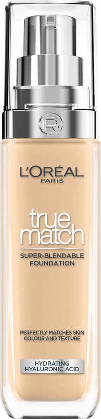 L’Oréal Paris True Match Foundation - 3.5N - Natuurlijk Dekkende Foundation met Hyaluronzuur en SPF 16 - 30 ml - Vegan