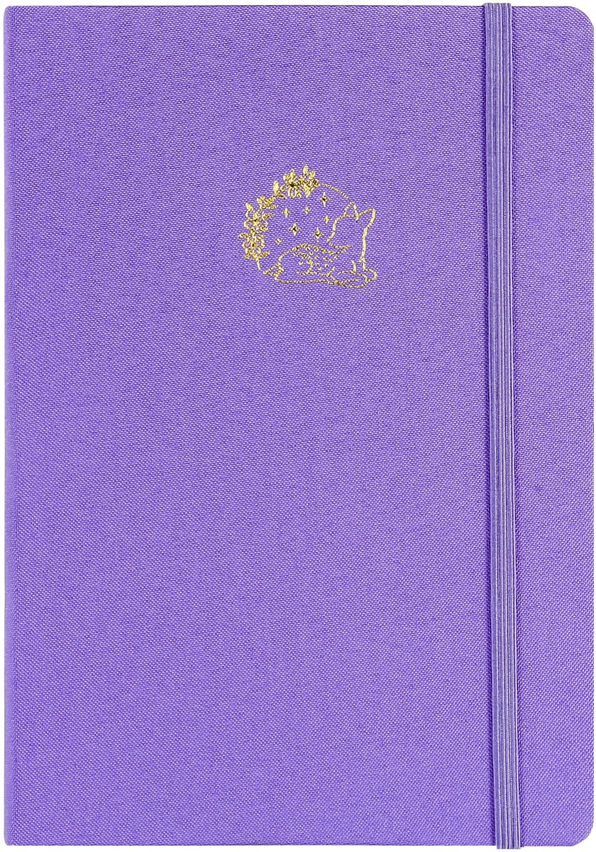 Victoria's Journals Bullet Journal - Notitieboek A5 - 160 gsm - Luxe Hardcover Notebook Dotted - Violet