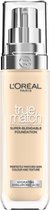 L’Oréal Paris True Match Foundation - 1.5 N - Natuurlijk Dekkende Foundation met Hyaluronzuur en SPF 16 - 30ml - Vegan