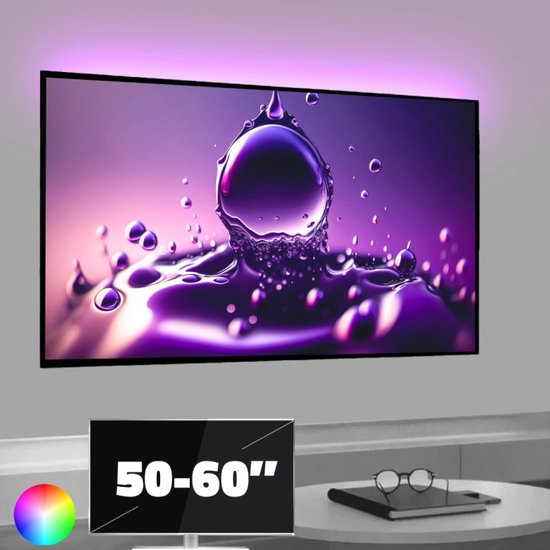 TV led strip | TV verlichting | TV Lamp | set met 1 RGB strip tot 32 inch | 1x 90cm led strip | Gaming accessoires | Led Light Strip | Licht strip