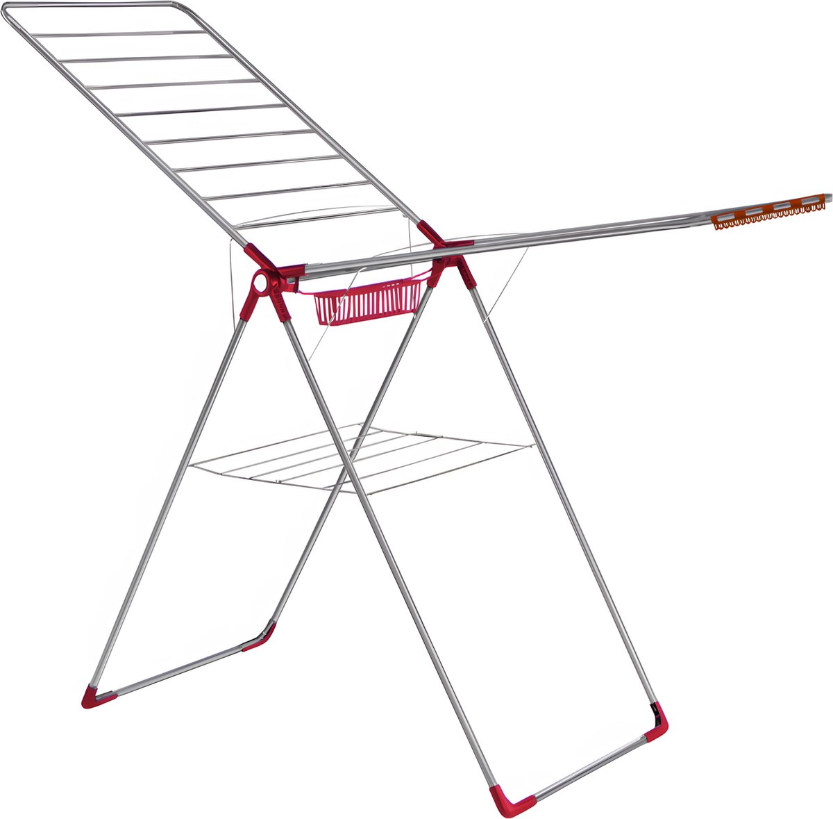 Belinay - Wasrek - Droogrek - Wasrek inklapbaar - Rood