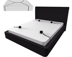 WiseGoods - Erotische Handboeien Seks - BDSM - Erotiek Toys - Seksspeeltjes - Verstelbare Bed Handboeien - Sex Toy - Zwart