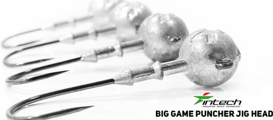 BIG GAME Puncher Jighead #6/0 - 7g - 4 stuks - Loodkop voor Roofvissen - voor grote Shads & Softbaits van EJ Lures — afbeelding 4