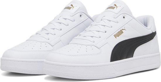 PUMA Puma Caven 2.0 Unisex Sneakers - Puma White-Puma Black-Gold