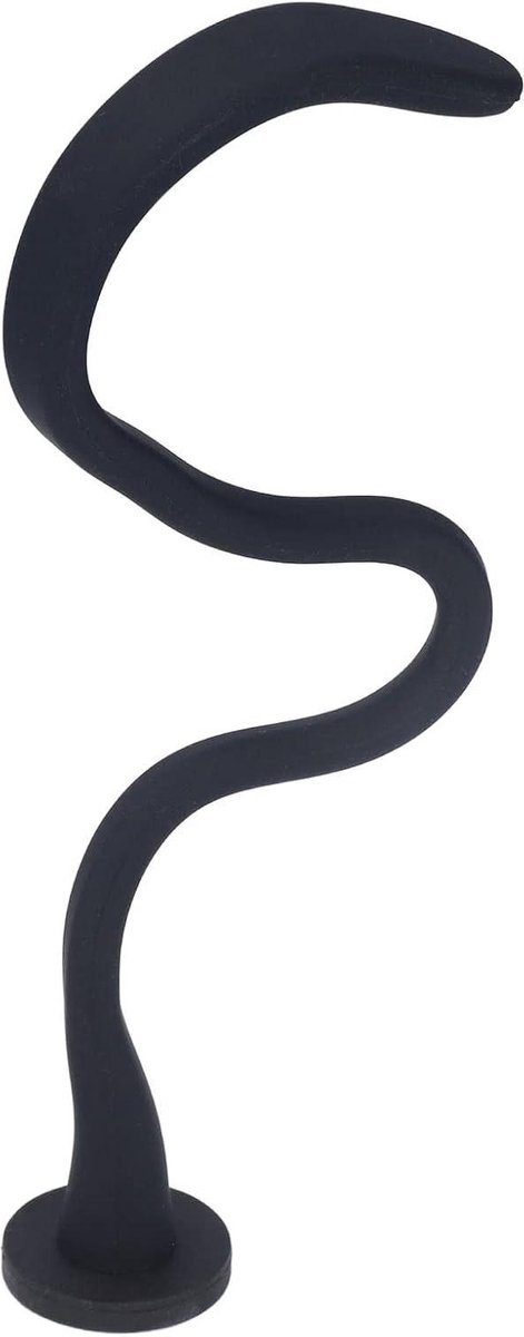 Flexibele Magnetische Wasmachine Deurhouder Voorkom Beschimmeld Houd de Wasmachine Droog Voorkom Geurtjes Zwart