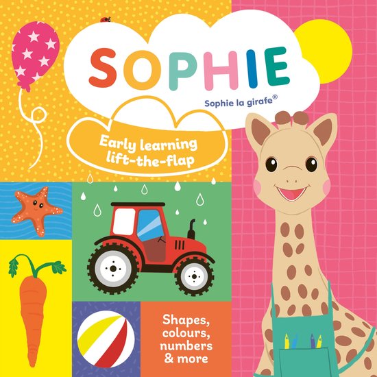Sophie la girafe- Sophie la girafe: Early learning lift-the-flap