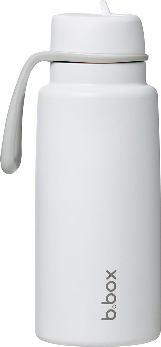 b.box Thermos-Drinkfles en Waterfles met Fliptop 1 Liter | Drielaags Isolerend Roestvrij Staal | Houdt Drankjes tot 46 uur Koud | 1 l