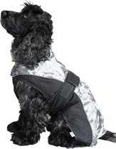 Bubimex - Manteau pour chien - Imperméable - Réfléchissant - Longueur dos 35 et Tour de poitrine 38-50 cm