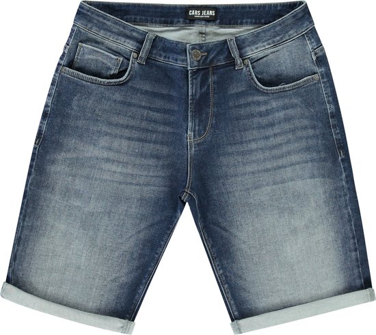 Cars Jeans - Denim short - Heren - L - Blauw - Katoen - California