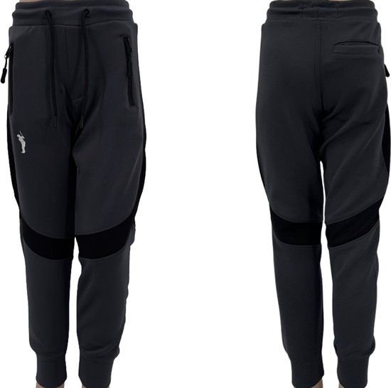 Hitman – Survêtement Enfants – Survêtement Garçons – Combinaison Jogging Garçons – Vêtements Gym Garçons – Grijs Foncé – Taille 140 – 9 à 10 ans