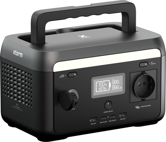 Xtorm Portable Powerstation 300W Draagbare Accu met 1x AC, 2x USB-C en 1x 12V Poort