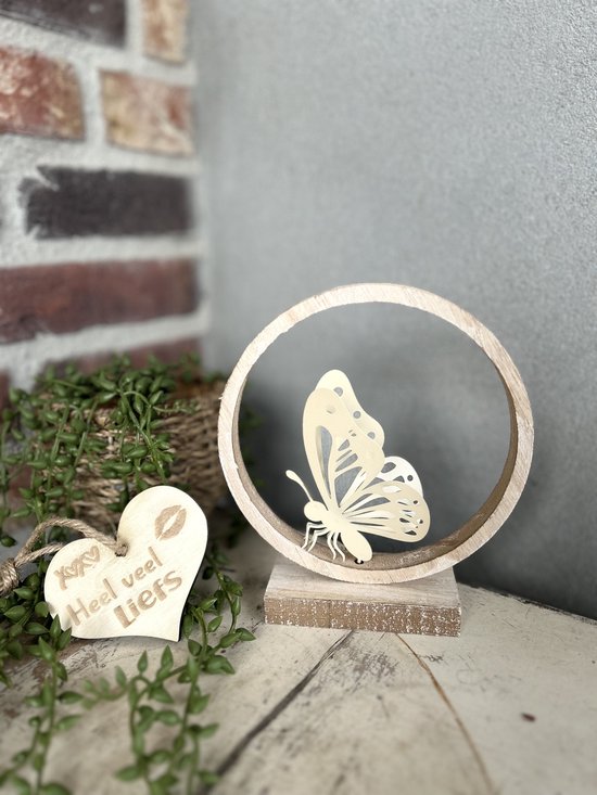 MIJOMA Boeddhafiguur op cementbord met theelichthouder, hark