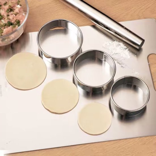 Vogue set ronde uitsteekvormen 2,3 - 9()cm (11 stuks) - E013