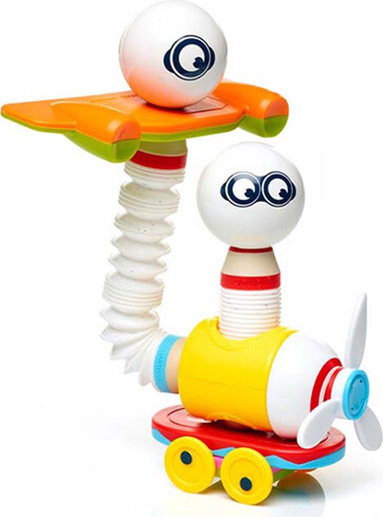 SmartMax Roboflex Plus - Magnetische Robots Bouwen - 20-Delige Bouwset met Flexibele Staven - Educatief Speelgoed voor Kleuters - Vanaf 3 Jaar
