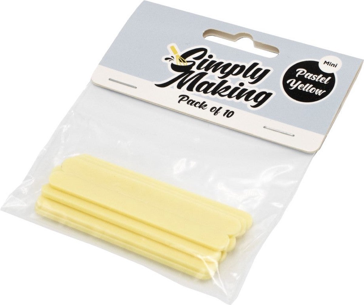 Simply Making Cakesicle Sticks Pastelgeel Mini pk/10