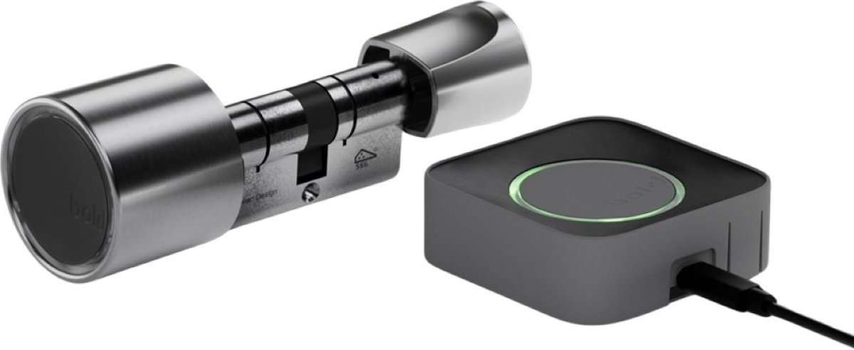 Bold Elite Smart Lock SX33 Zilver + Bold Connect