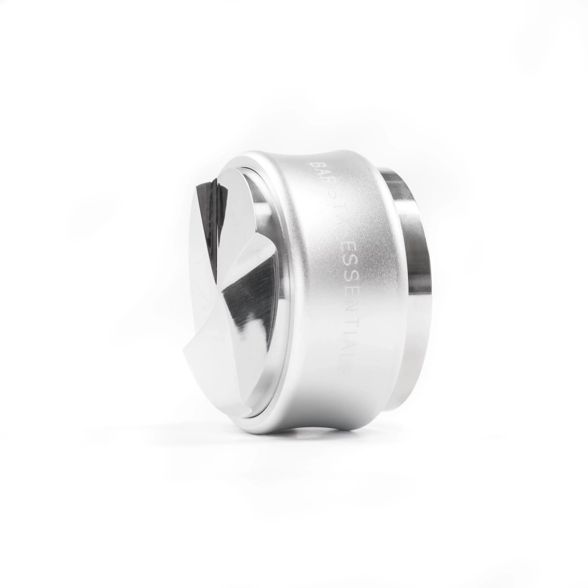Tamper & Verdeler Combinatie – 58mm – QuickMill - Zilver - Koffie Tamper – Koffieverdeler - Espresso Tamper - Koffie Distributeur - Koffie Stamper - Espresso Verdeler - Quick Mill – Espressomachine - Barista Essentials