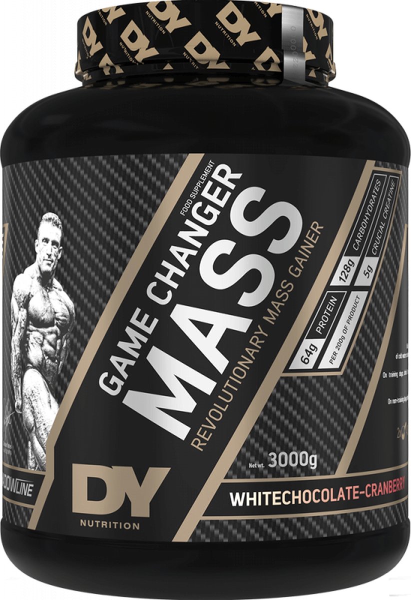 Goedkoopste Game Changer Mass 3000gr White Chocolate/Cranberry