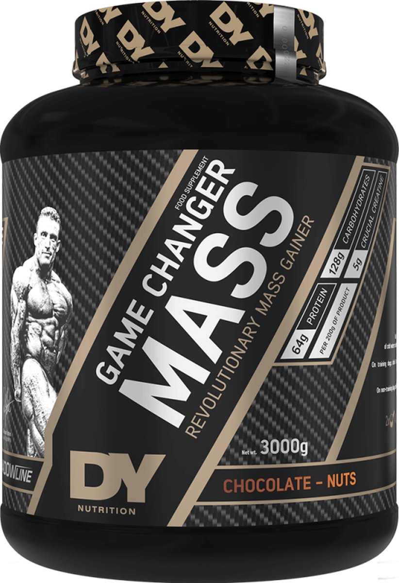 Goedkoopste Game Changer Mass 3000gr Chocolate/Nuts