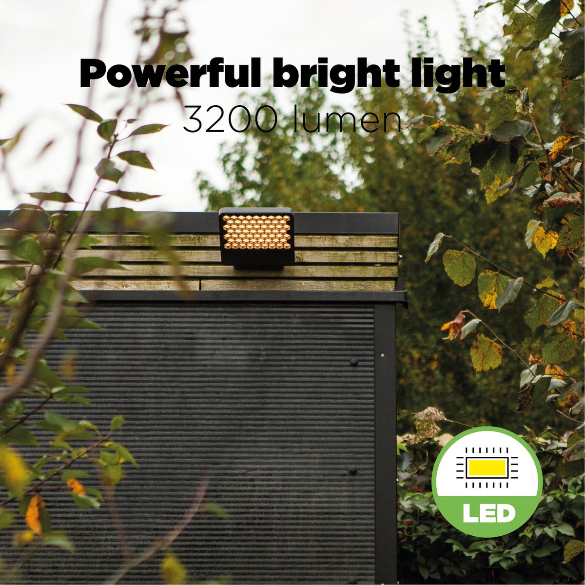 Lutec Atlantis - LED wandlamp voor buiten - Anti-verblinding