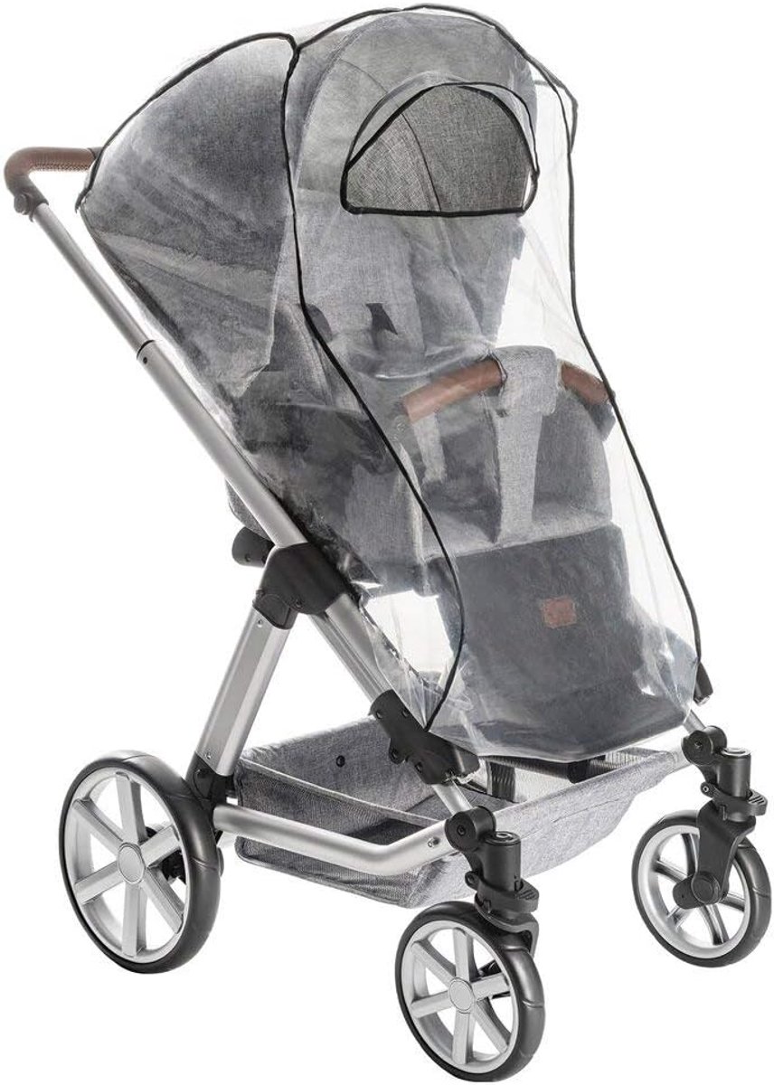 Candala Regenbescherming voor kinderwagen, babyschaal, buggy en sportwagen van reer Regenbescherming voor kinderwagens. Eén maat Regenschutz für Kinderwagen