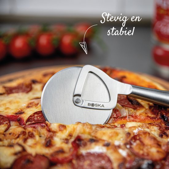 Coupe-pizza Copenhagen - Va au lave-vaisselle - Roller - Ne vacille pas - Acier inoxydable