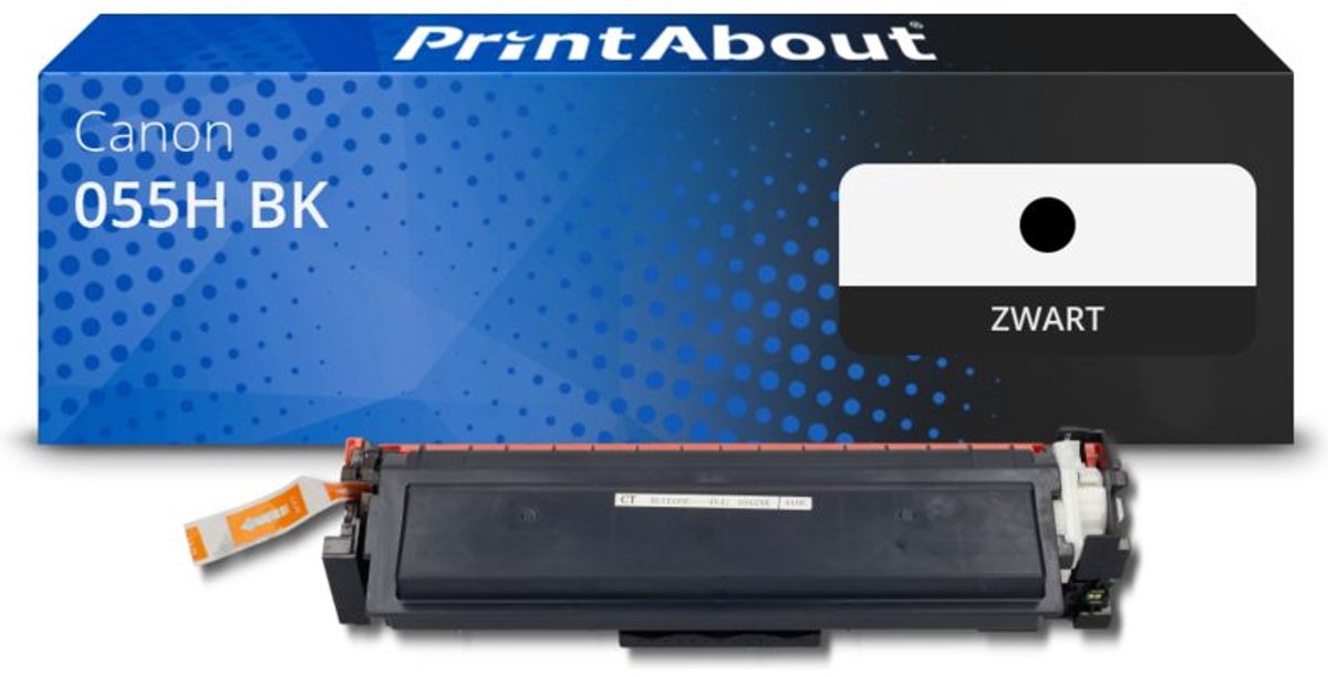 PrintAbout Huismerk Canon 055H BK Toner Zwart