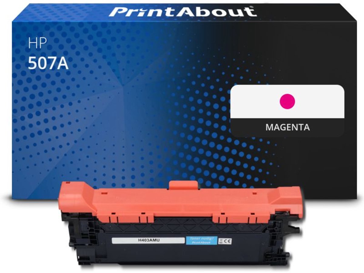 HP 507A (CE403A) toner magenta Huismerk