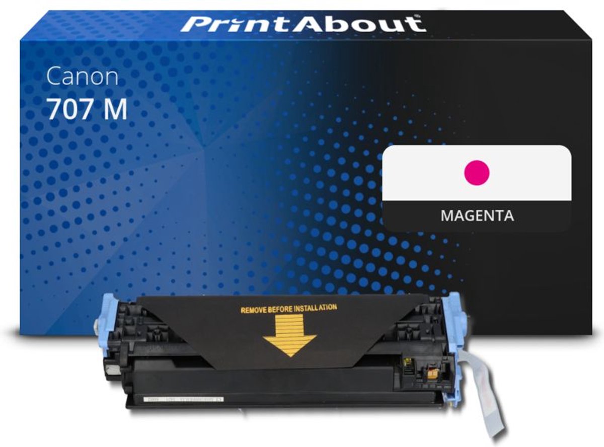 PrintAbout Huismerk Canon 707 M Toner Magenta