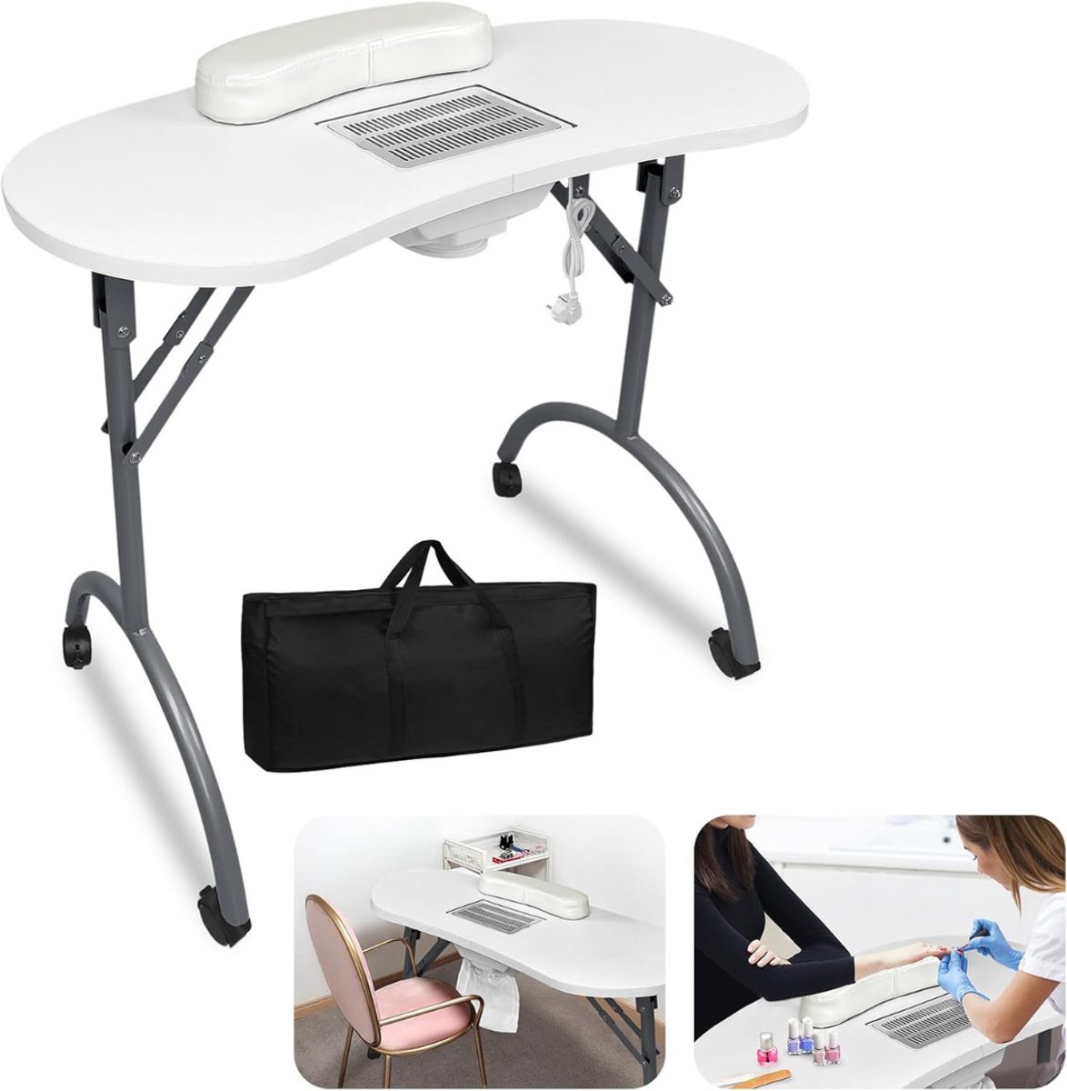 ApexArte® Nageltafel - Manicuretafel - Pedicure Bureau