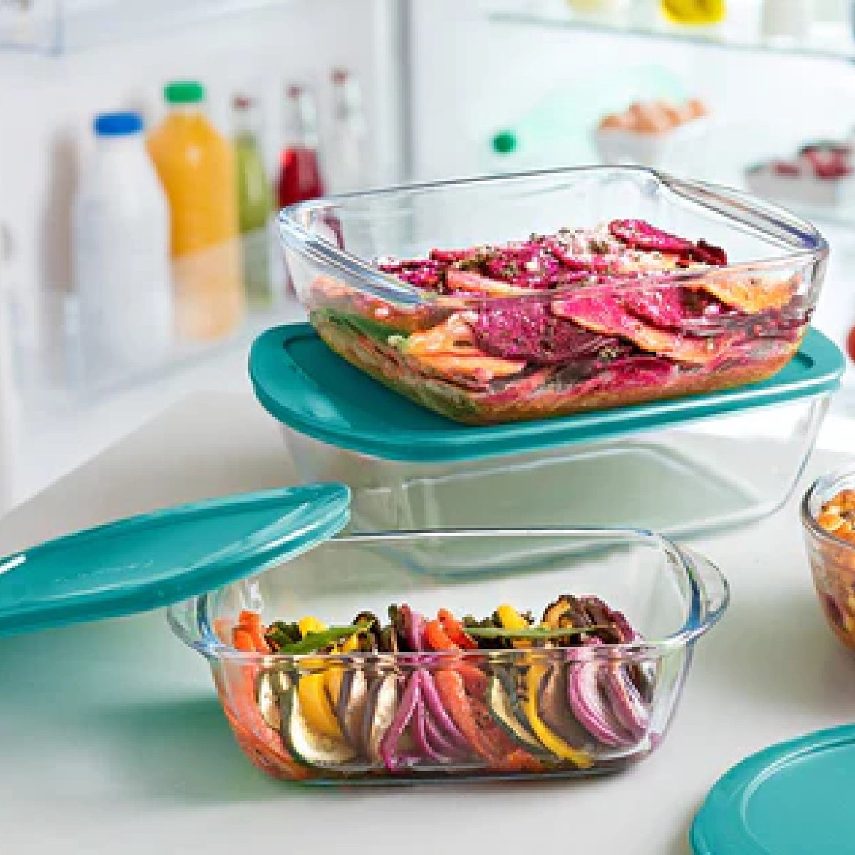PYREX - Cook & Store Schaal Rechthoek - Inclusief Deksel - 1,1l — cadeau in Kookcadeaus - foto 6