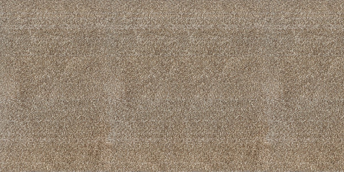 Kleen-Tex Turtle Wasbare Deurmat - Fawn - 75 x 150 cm taupe