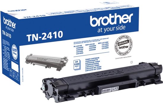 Brother toner, 1.400 pagina's, OEM TN-2410, zwart 3 stuks