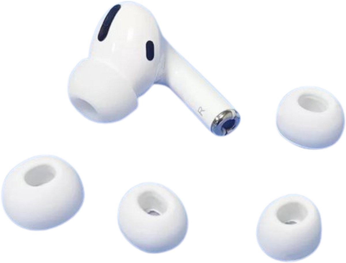 Knaak Dopjes Geschikt voor Airpods Pro 1/2 - Siliconen Oordopjes - Eartips - 3 paar - Maat: S/M/L