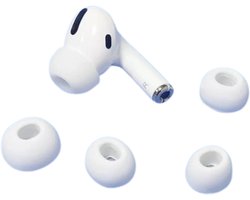 Knaak Dopjes Geschikt voor Airpods Pro 1/2 - Siliconen Oordopjes - Eartips - 3 paar - Maat: S/M/L