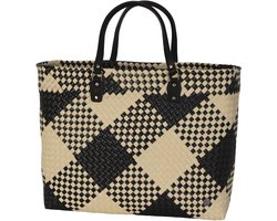 Shopper - Tas - Weekender - Shoppingbag - Weekendtas - Strandtas - Boodschappentas - Handed By Avenue - Shopper XL - Zwart - Black