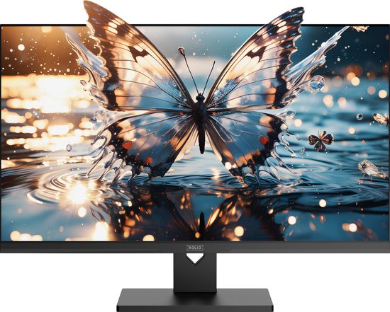 Rolio 27 inch QHD IPS Monitor 2560×1440 100Hz 1ms DisplayPort HDMI Vloeiend Scherp Beeld